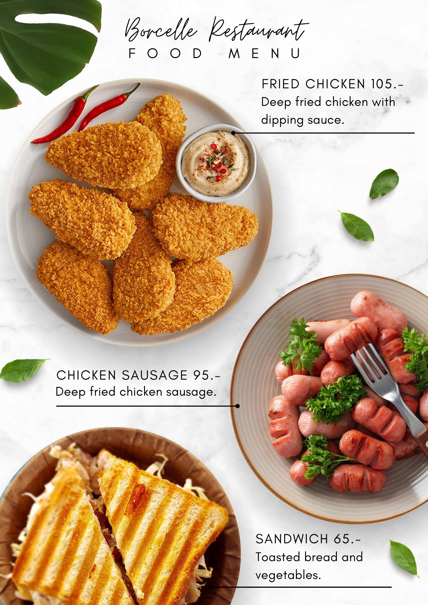 contoh katalog makanan