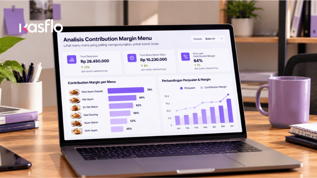 Contribution margin menu