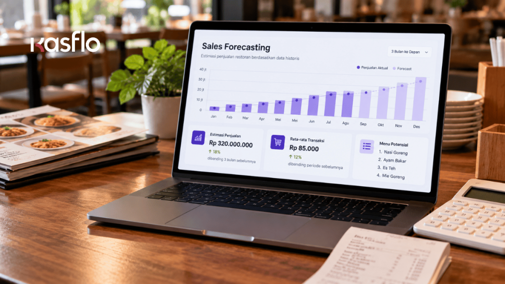 Sales forecasting restoran