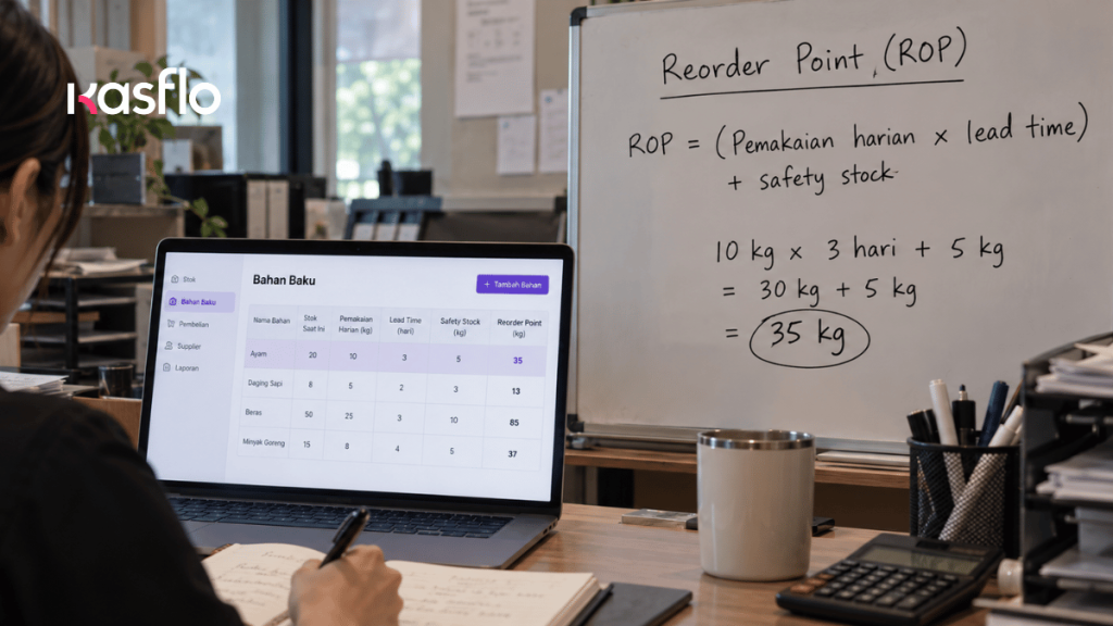 Studi Kasus: Menentukan Reorder Point 